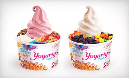 $5 for $10 Worth of Frozen Yogurt at Yogurty's Froyo - Second Medium