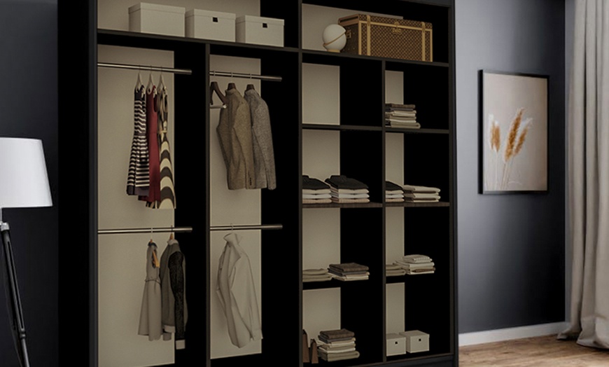 Image 6: Mirrored Sliding Wardrobe