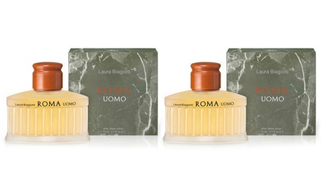 Set di 2 dopobarba Laura Biagiotti Roma Man da 75 ml