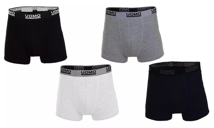 Lot de 10 ou 20 boxers Uomo en coton - Primary Image