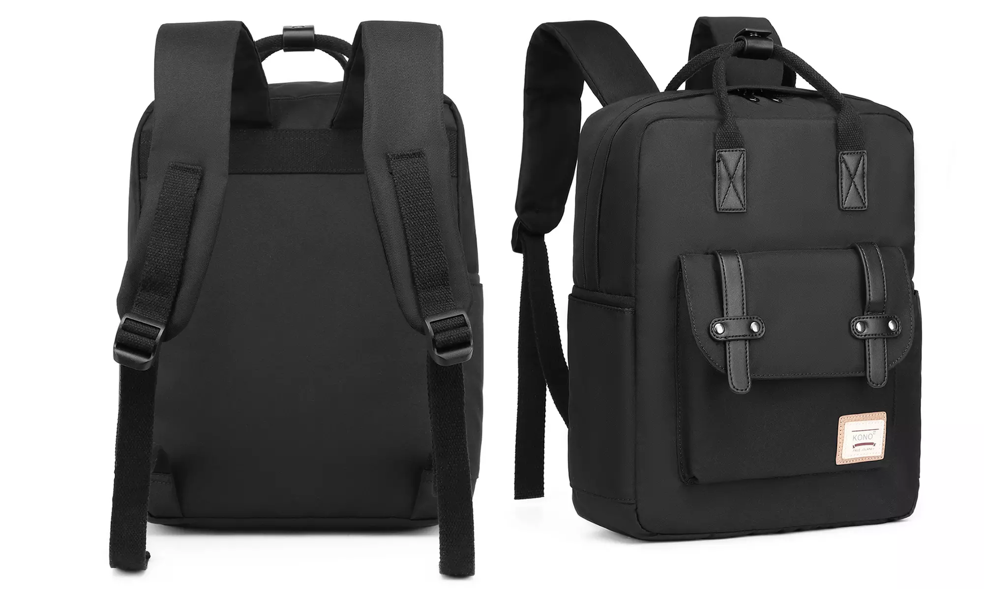 Mochila de viaje hecha de tejido impermeable espaciosa y versátil