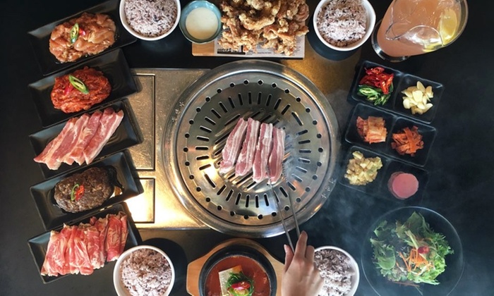 korean-bbq-with-drinks-for-four-by-korea-richmond-groupon