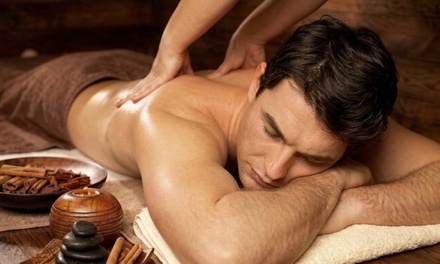 One 60-Min Swedish+Hymalayan or Hot Stones+30 Min Body Scrub and Exfoliation with Cleaning Facial+Mimosa(Free Alcohol) - Precision Massage Therapy