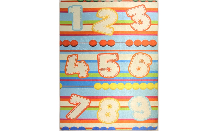 Image 5: Decorative Non-Slip Rug for Childrens Room