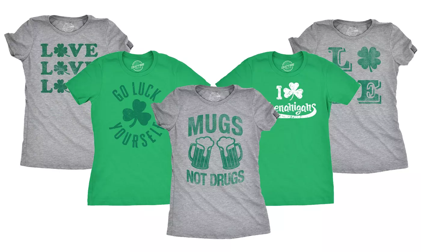 Junior's Fitted Funny St. Patrick's Day Tee - Primary Image