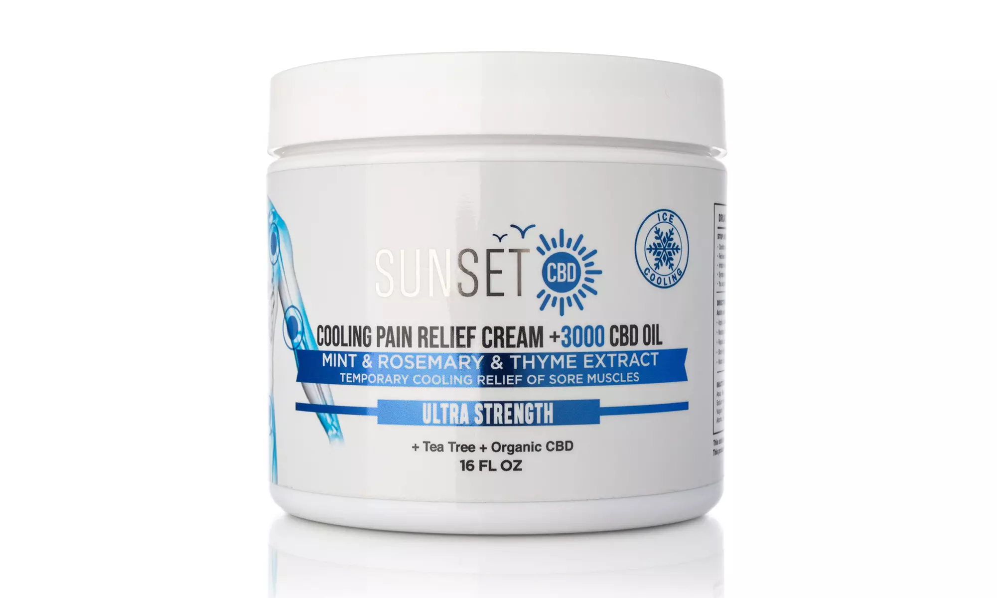 Potent CBD Pain Relief Creams from Sunset - 30 Plus Options - Groupon Exclusive!