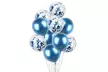 1x oder 2x 20er-Set Metallic- und Konfetti-Ballons in der Farbe nach Wahl - Second Medium