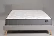 Lit en tissu Weber Industries style scandinave modèle Fjord avec matelas en option, livraison offerte - Second Medium