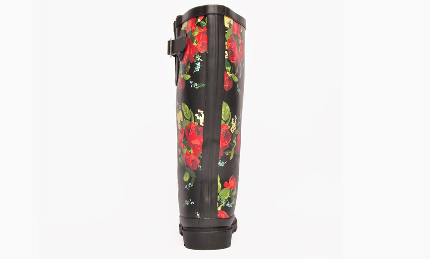 Image 4: Cotswold Blossom Women's Water-Resistant Wellington Boots