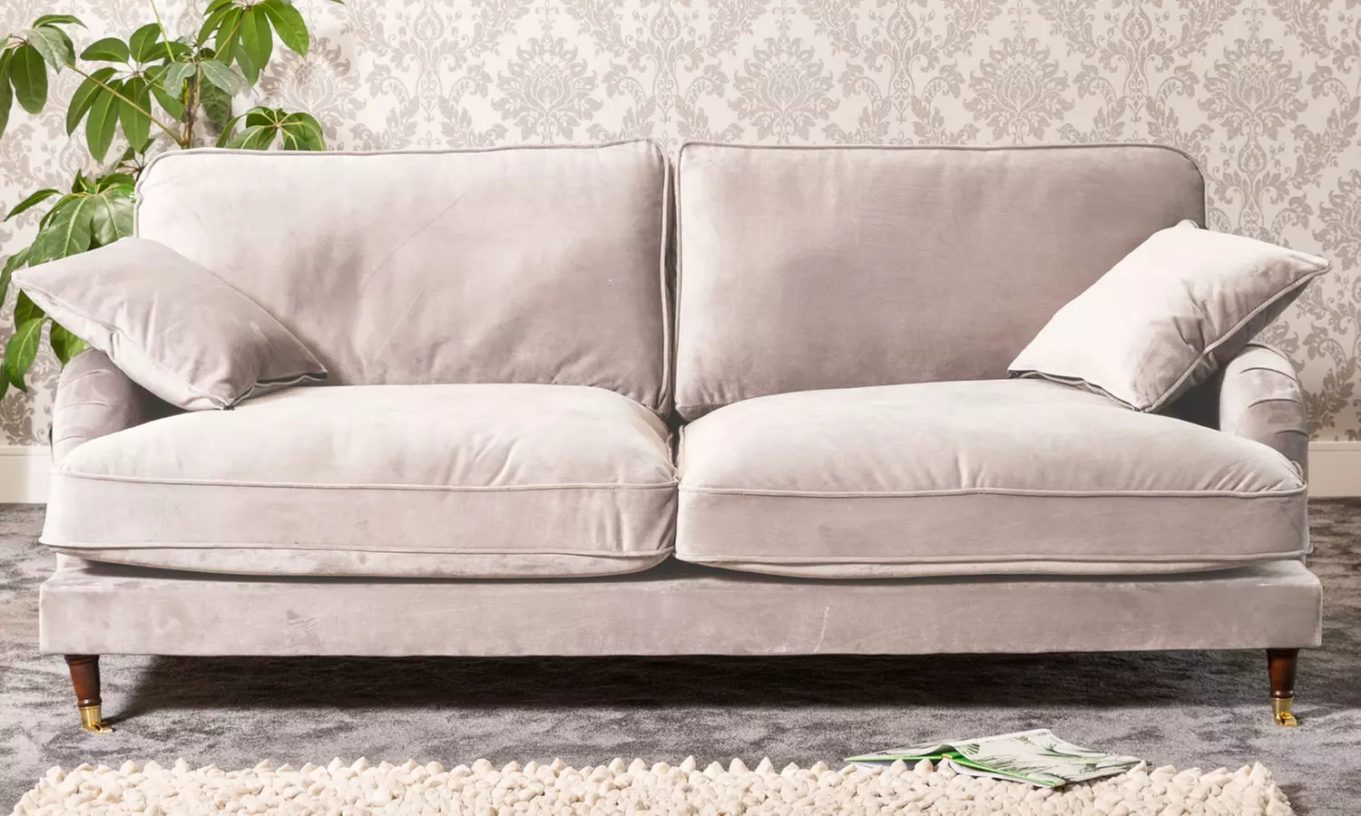 Callaway Velvet Sofa Selection