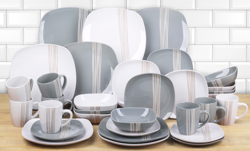 Image 1: Waterside 32-Piece Dinner Set