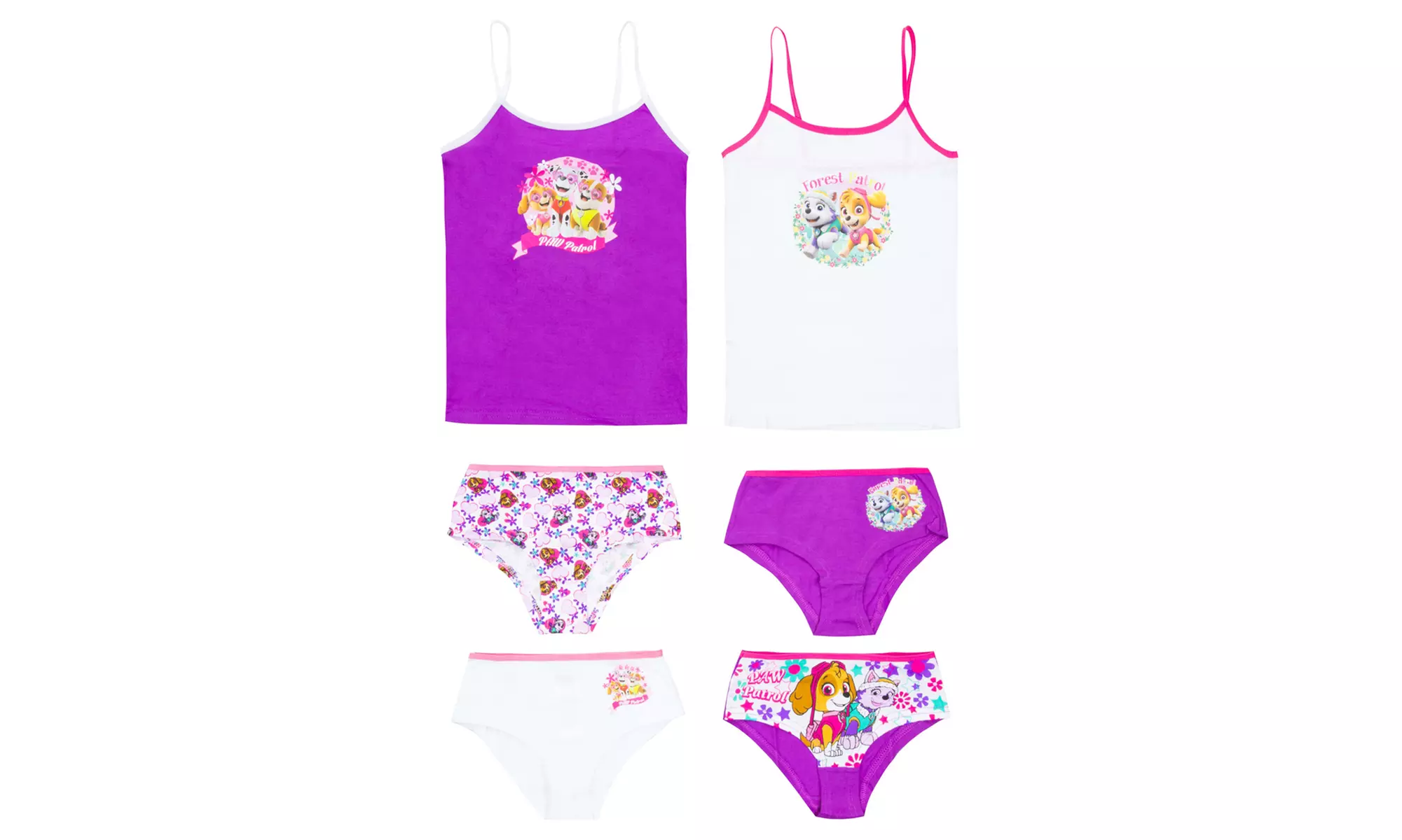Set de sous-vêtements pour filles Nickelodeon, 8 pièces - Primary Image