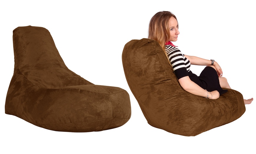 Image 14: Big Bertha Suede Bean Bags