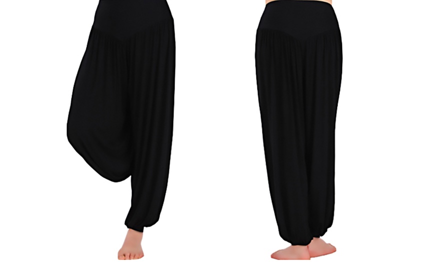 Image 5: Women's Cotton Yoga Pants