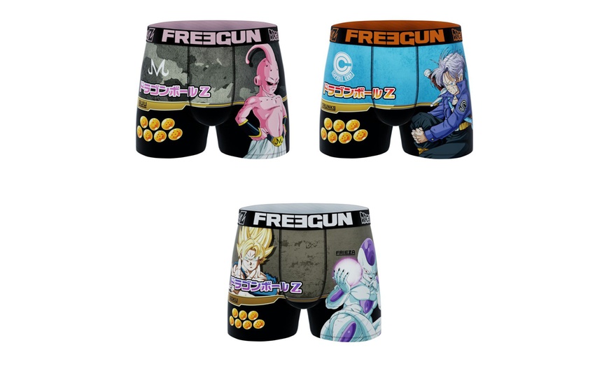 Image 5: Lot de 3 ou 4 boxers Freegun Dragon Ball Z