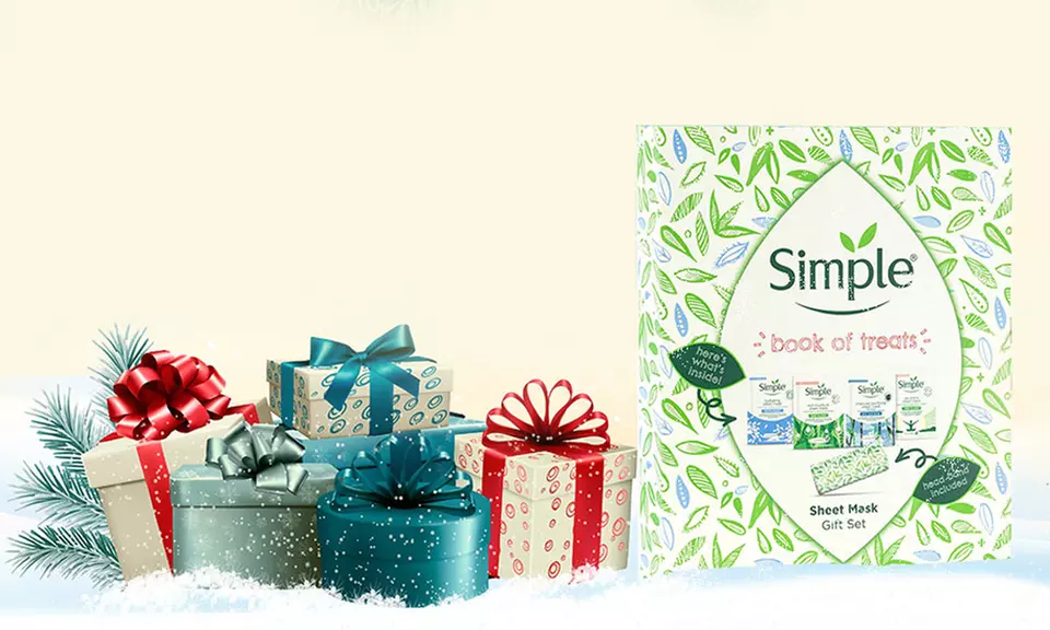 1, 2 ou 3 coffrets beauté masques pour le visage Simple book of treats - Second Medium