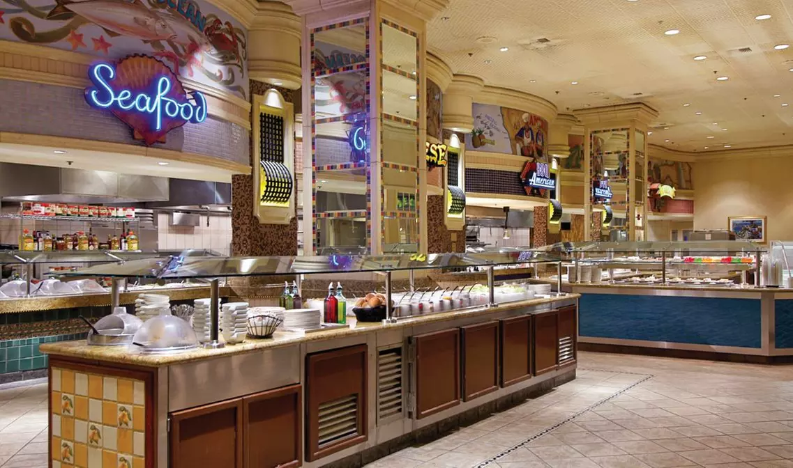 All-You-Can-Eat Breakfast, Lunch, or Dinner Buffet for One or Two at St Tropez Buffet (Up to 44% Off) - Primary Image