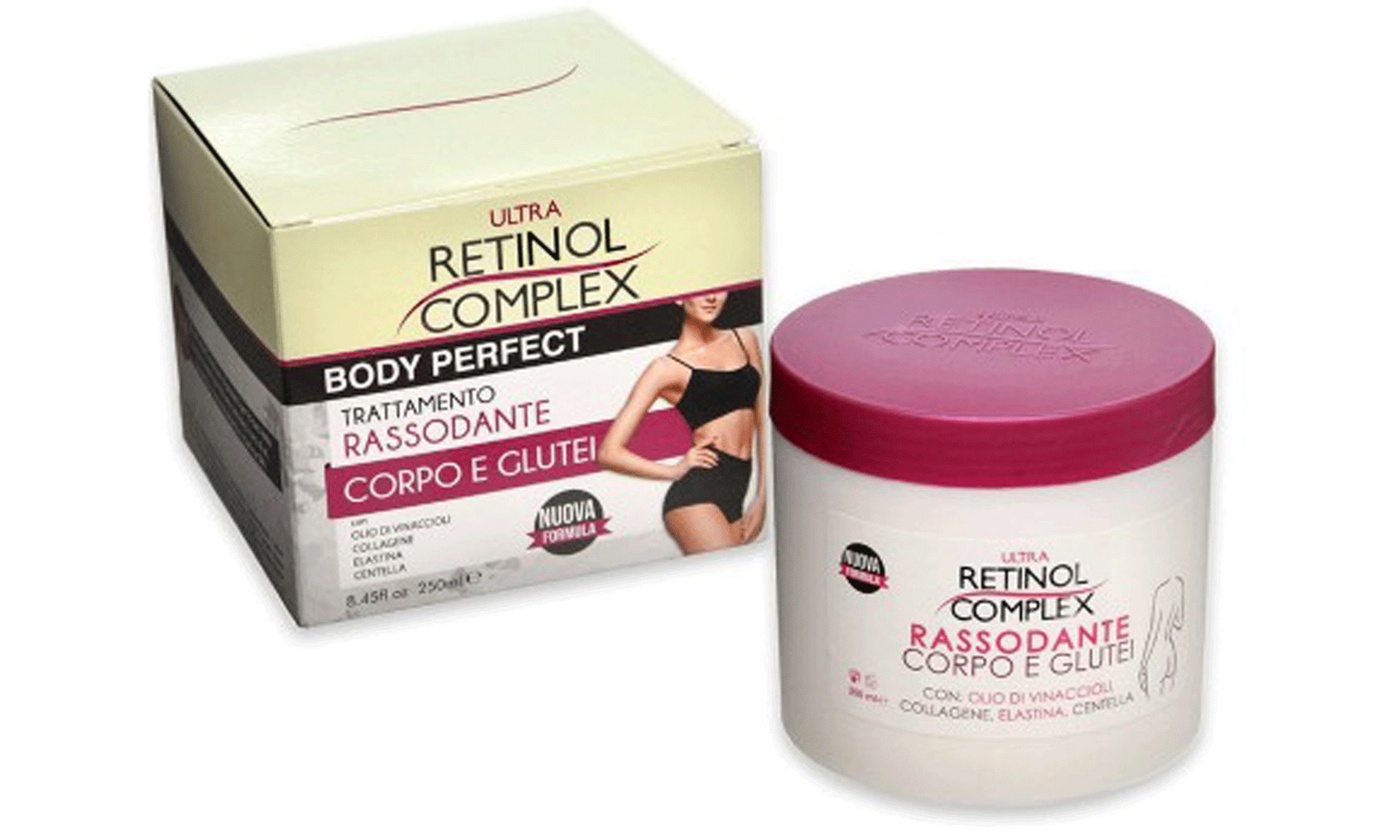 Crema rassodante corpo e glutei 250 ml