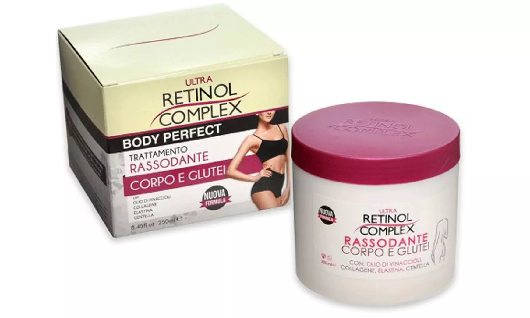 Crema rassodante corpo e glutei 250 ml