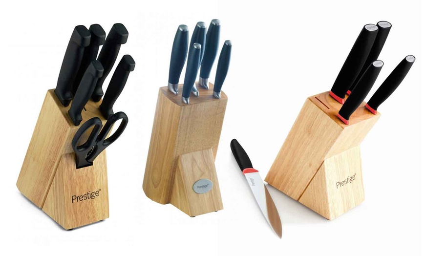 Image 1: Prestige Knife Block Set