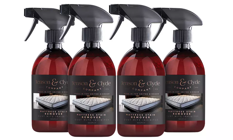 Up to Four Mattress Stain Removers With Dust Mite Inhibitor 500ml - Second Medium