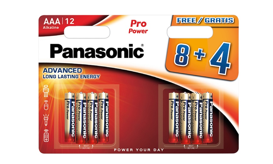 Image 2: Panasonic Gold Batteries