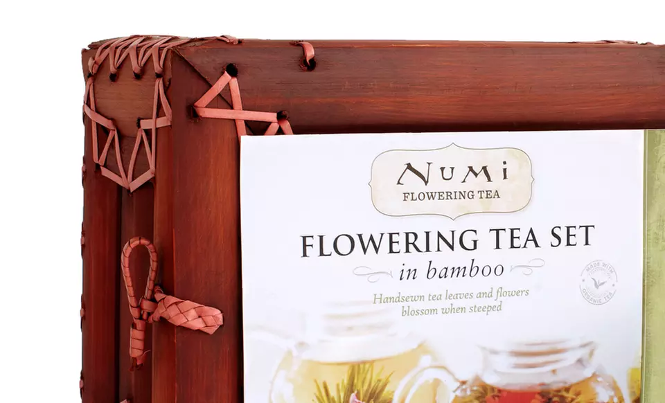 $23.99 for a Numi Organic Flowering Tea Set in Bamboo Case ($39.99 List Price). Free Shipping. - Second Medium