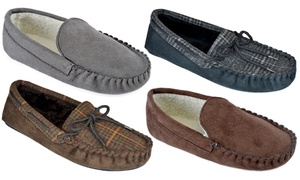 Men's Warm Moccasin Slippers