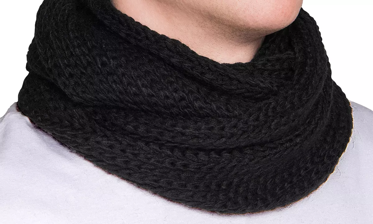 Echarpes tube à grosses mailles pour homme - Primary Image