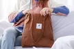 1x oder 2x Kordsamt-Schultertasche in der Farbe nach Wahl - Second Medium
