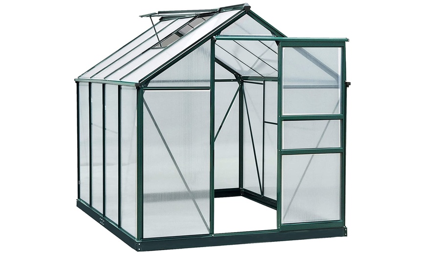 Image 4: Outsunny Walk-In Greenhouse