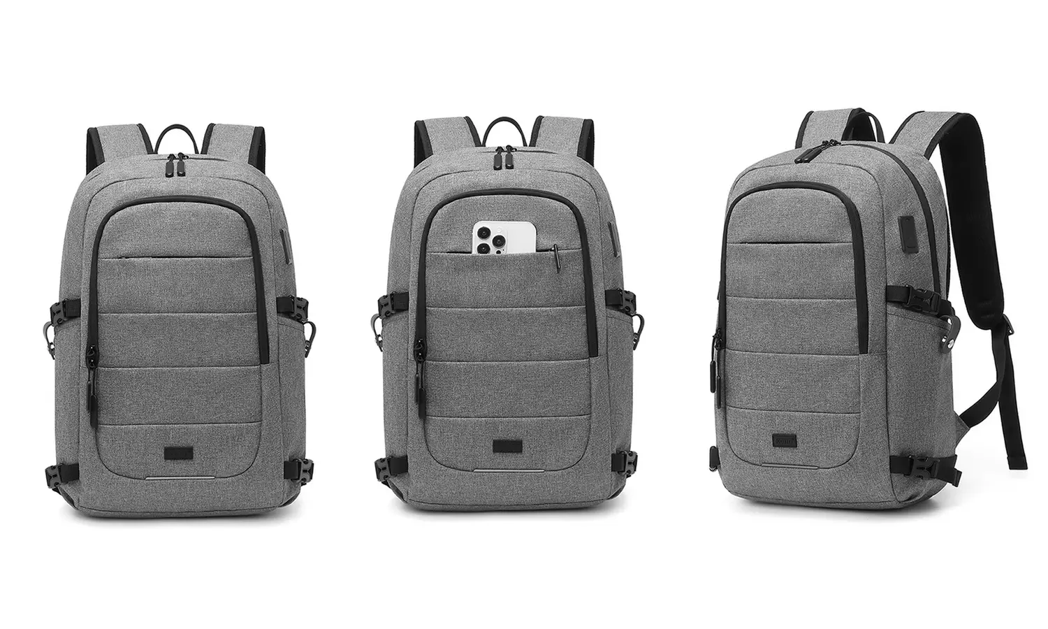 Rugzak voorzien van usb-poort