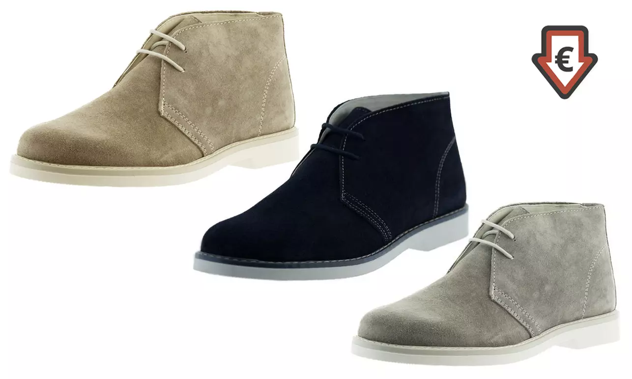 Herren-Chukka-Boots aus Leder in der Farbe nach Wahl - Primary Image