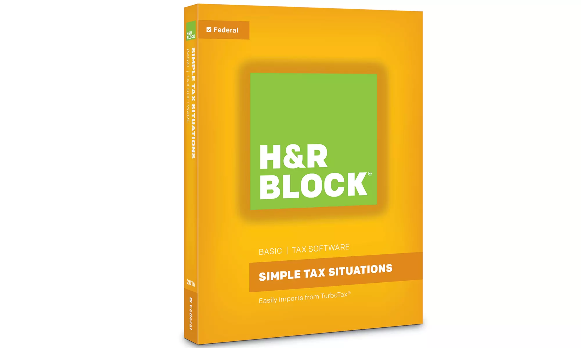 H&R Block Basic Tax Software 2016 - Primary Image