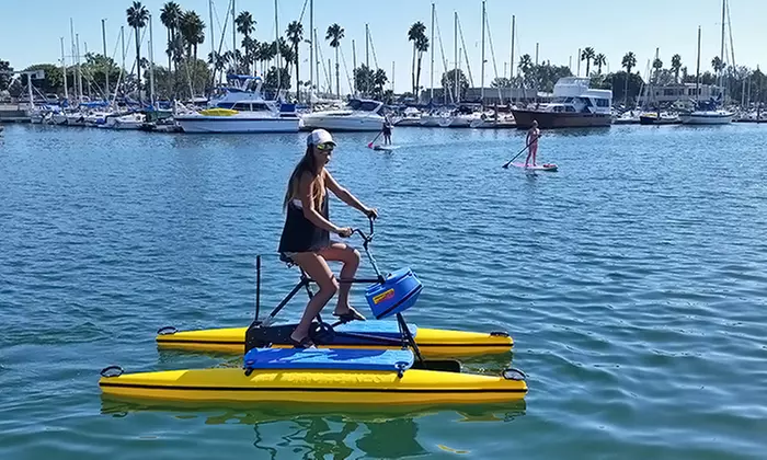 $10 for Hydrobike Rental from Marina Paddle ($30 Value) - Primary Image