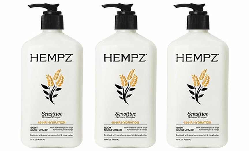 Image 25: Hempz Herbal Body Moisturizer Lotion 17oz each (2 or 3 Pack) 
