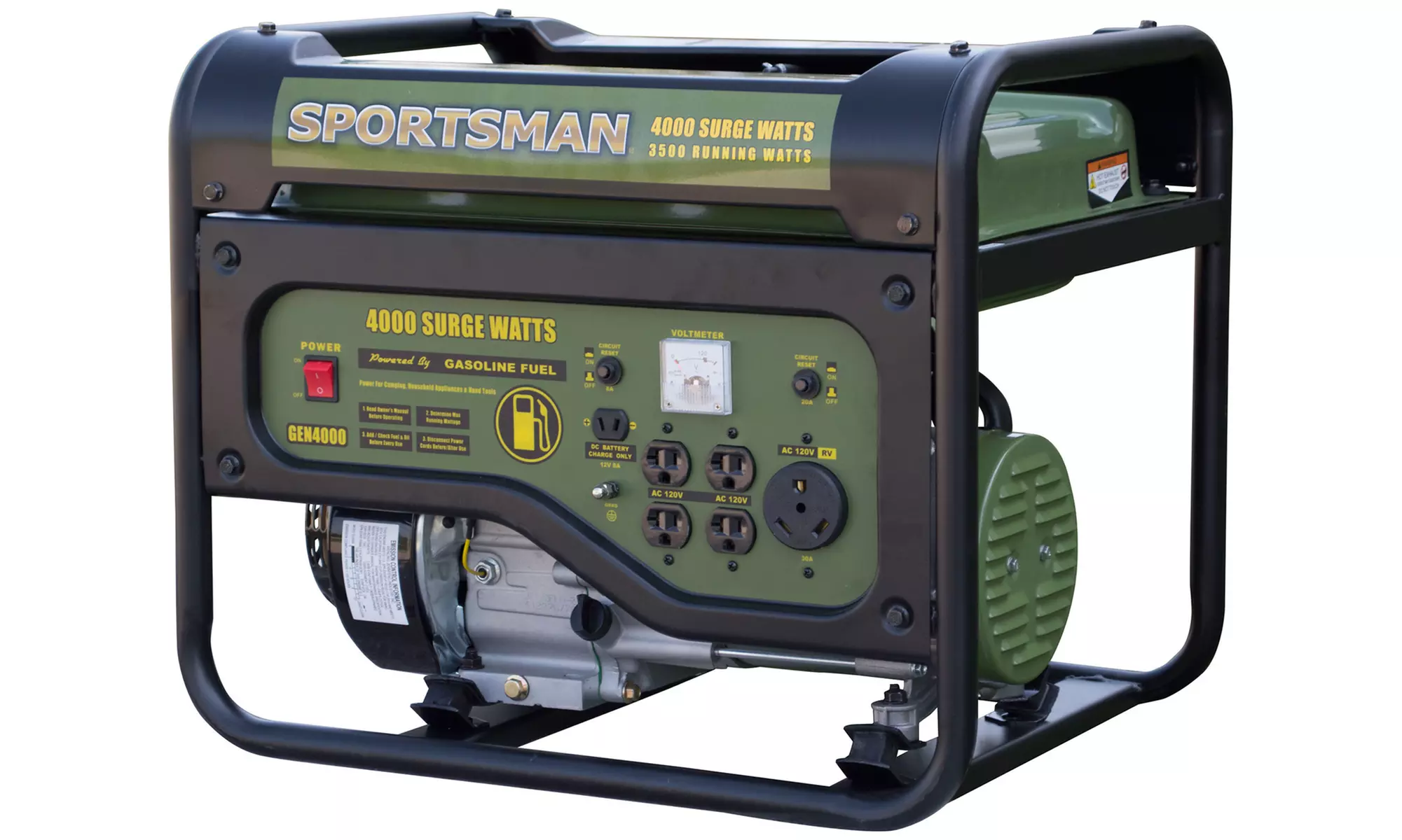 Sportsman Series 4000 Watt Portable Gas Powered Generator - Second Medium