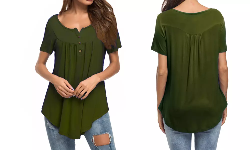 Leo Rosi Women's Melissa Top. Plus Sizes Available. - Second Medium