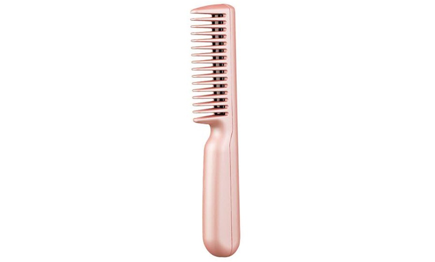 Image 10: Electric Hair-Straightening Comb