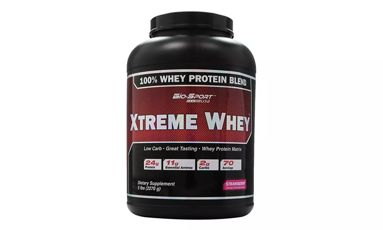 Whey Powder (5Lbs.) and Shaker Cup with Straps at LeanMax Nutrition Center - Second Medium