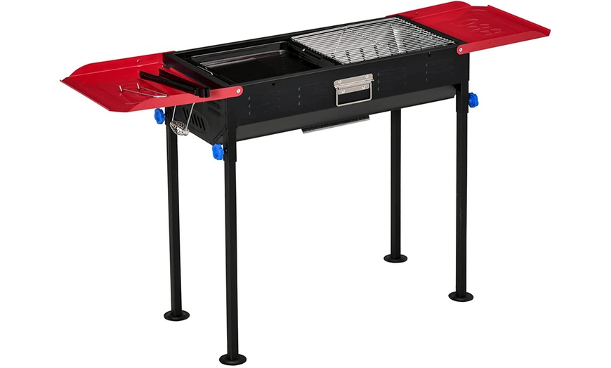 Image 19: Outsunny Portable BBQ Grill Range