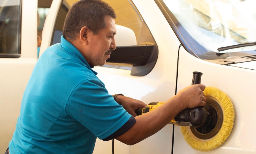 Image 6: Full Service Car Wash: Basic Interior & Exterior for a Fresh Ride!
