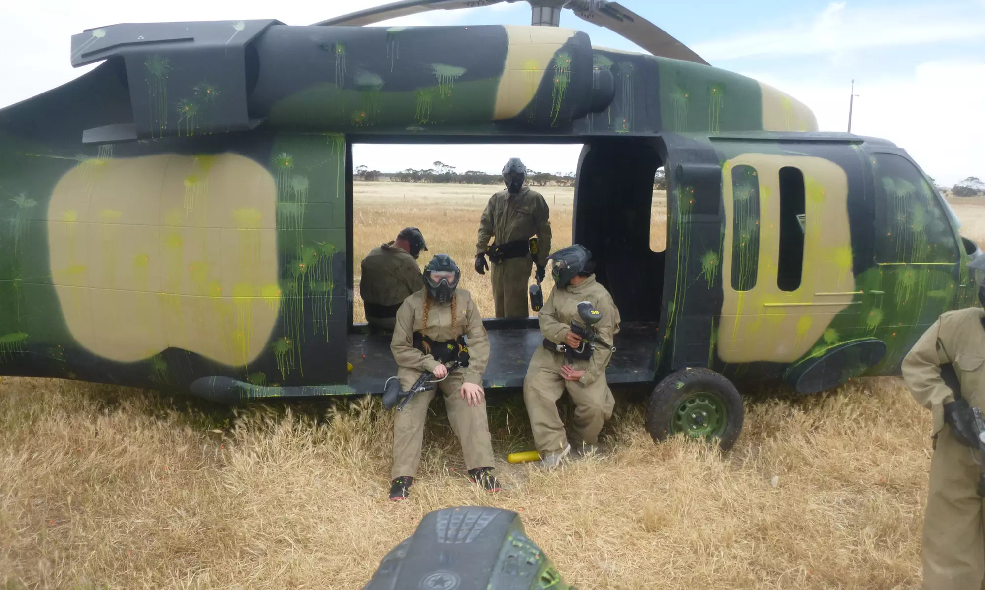 Paintball Game for One ($10), Two ($19) Four ($29) or Six People ($39) at Delta Force Paintball (Up to $221.70 Value) - Primary Image