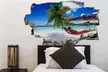 135 x 90 cm Wandsticker aus Vinyl mit 3D-Effekt in Motiven nach Wahl - Second Medium