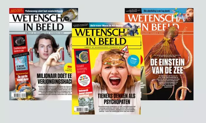6 of 12 nummers Wetenschap in Beeld (je abonnement stopt automatisch) - Primary Image