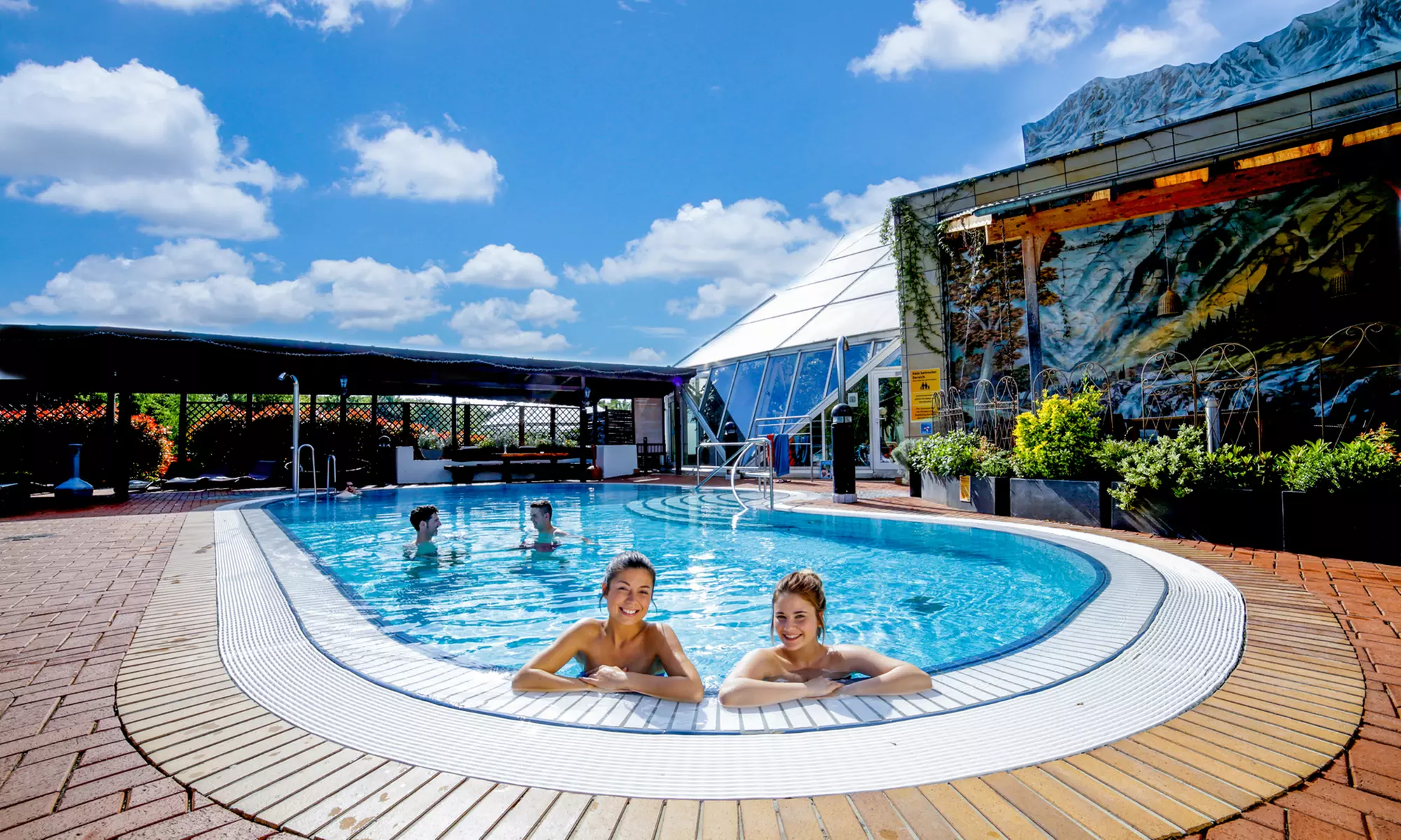 Tageskarte Aqualand für 2 Personen