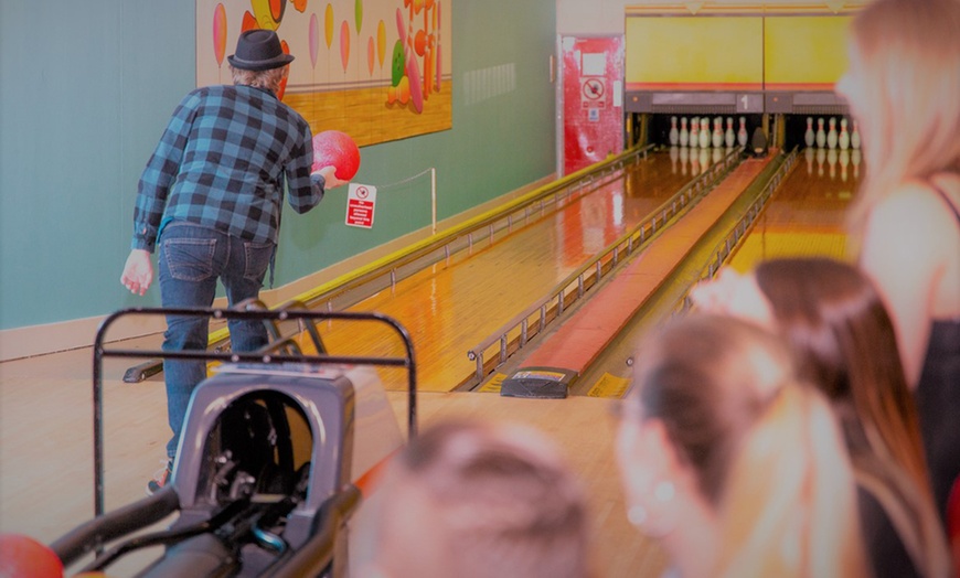 Image 1: Game of Bowling for Up to Six and Two Arcade Game Tokens Each 