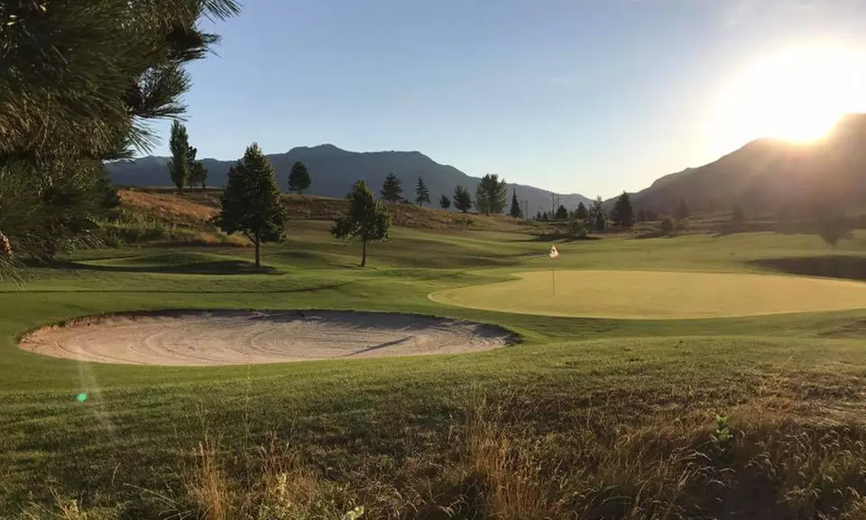 18 Holes of Golf, 1, 2, or 4 Buckets of Balls, and Cart for 1, 2, or 4 at Sun Hills Golf Course (Up to 41% Off) - Primary Image