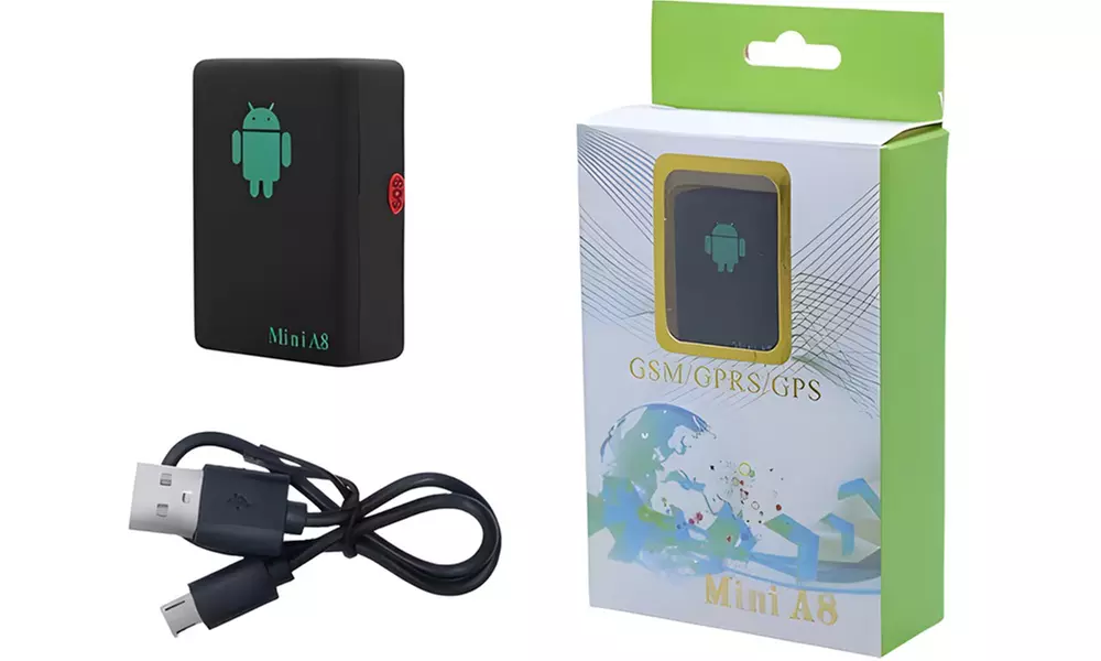Localizador GPS A8 de diseño compacto para seguimiento en tiempo real - Primary Image