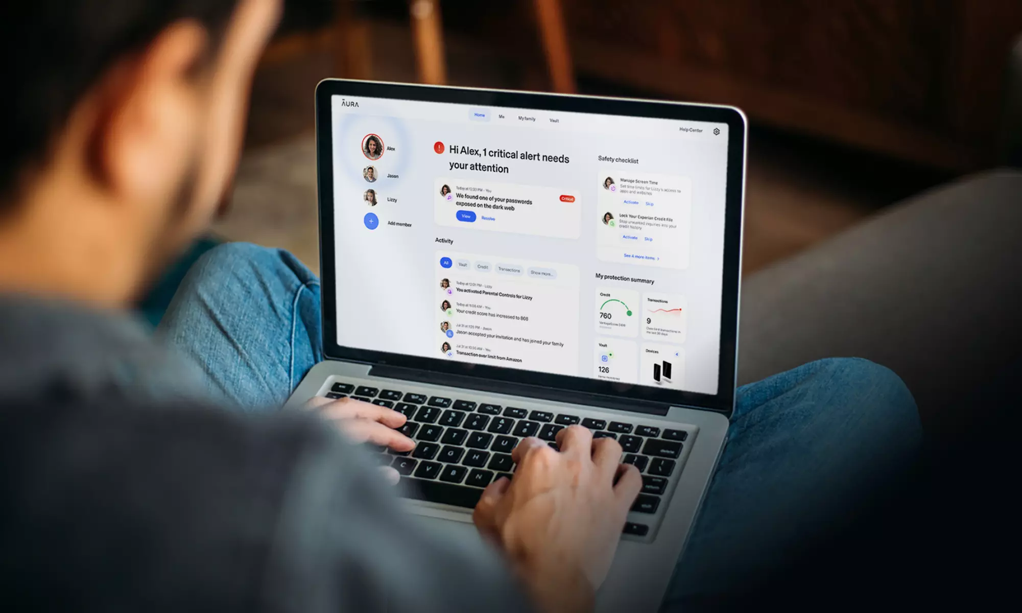 Save on Aura Ultimate Identity & Credit Protection, Antivirus, VPN!